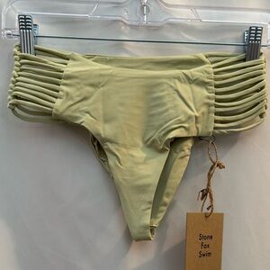 Stone Fox Simone Bikini Swim Bottom Aloa Wash XS